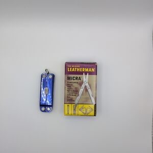 Leatherman micra blue